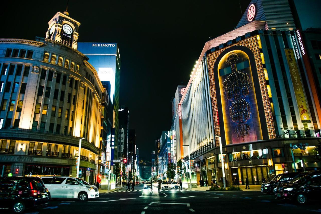 Hotel Grandbach Tokyo Ginza Eksteriør bilde